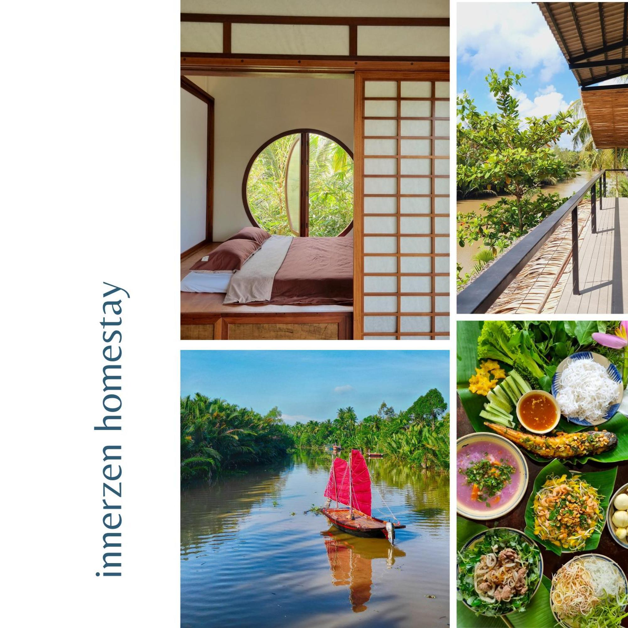 Innerzen Riverside Homestay Ben Tre - Japanese Style מראה חיצוני תמונה
